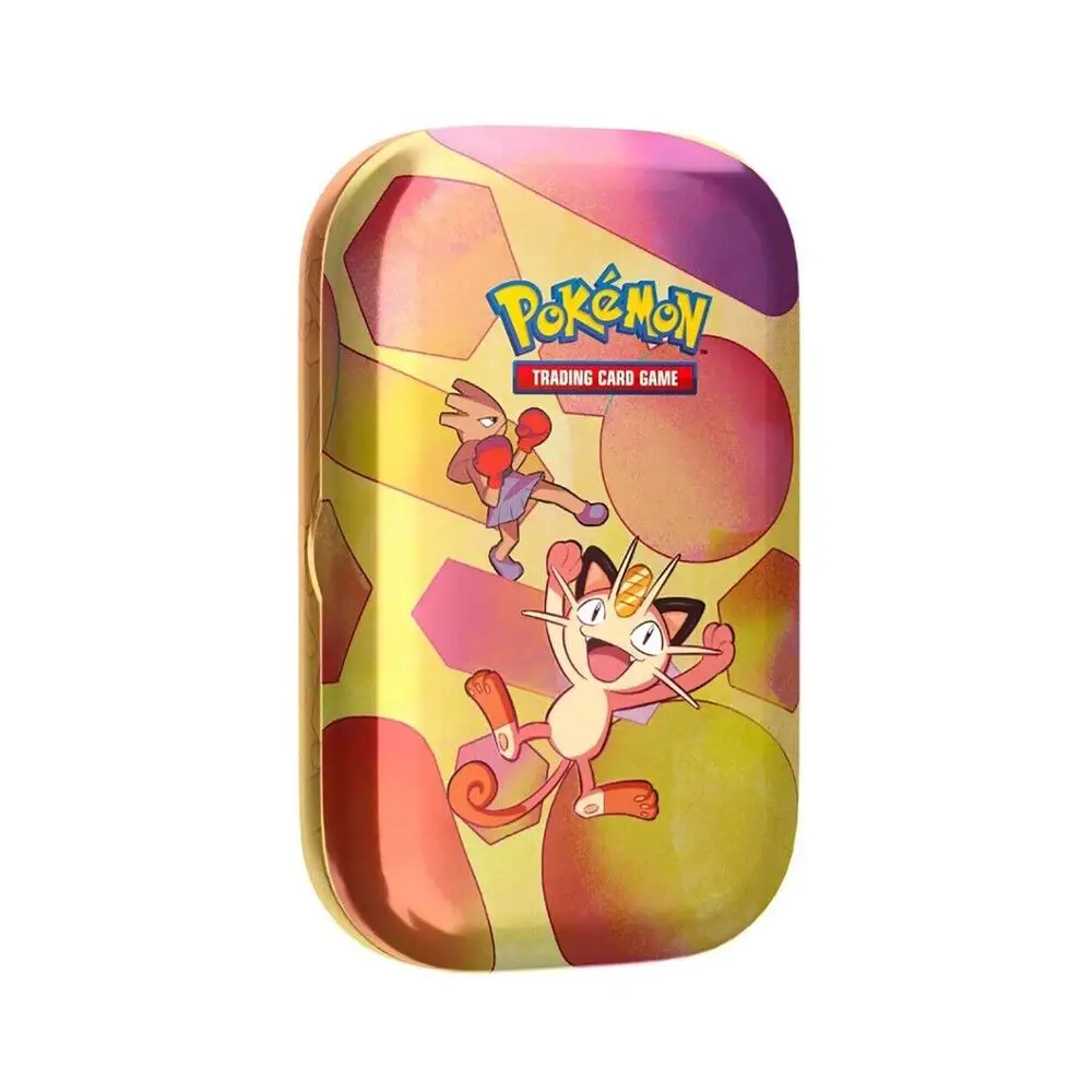 151 Mini Tin - SV: Scarlet & Violet - Hitmonchan & Meowth
