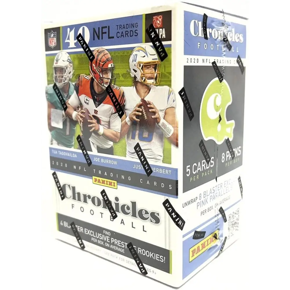 2020 Panini Chronicles Football 8-Pack Blaster Box