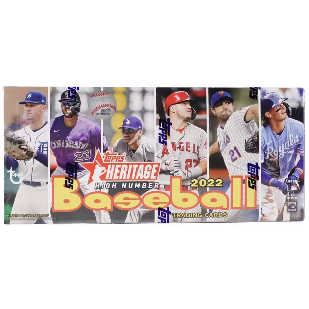 2022 Topps Heritage High Number Baseball Hobby Box