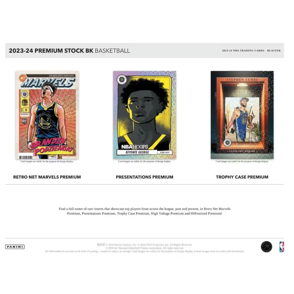 2023/24 Panini Premium Stock Basketball 6-Pack Blaster Box
