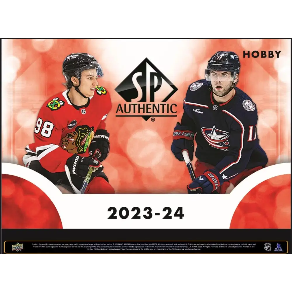 2023/24 Upper Deck SP Authentic Hockey Hobby Box