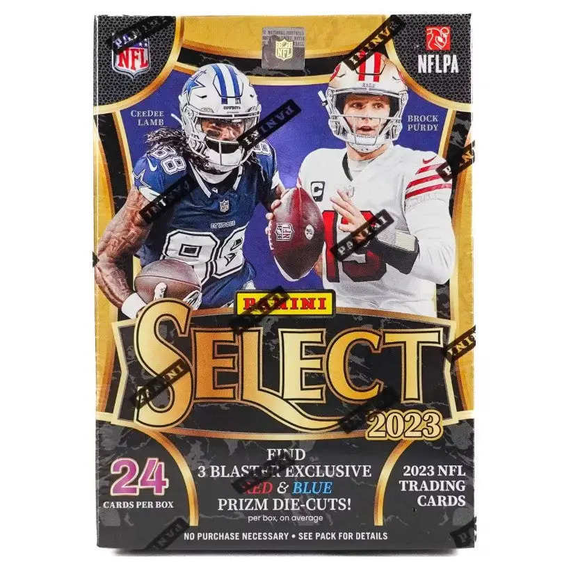 2023 Panini Select Football 6-Pack Blaster Box (Red & Blue Prizms!)