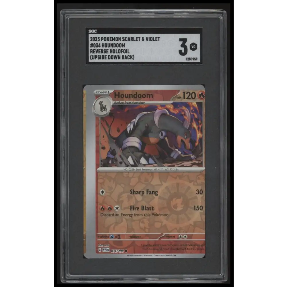 2023 Scarlet & Violet 4-Card Consecutive Cut Error & Upside Down Back - See Desc