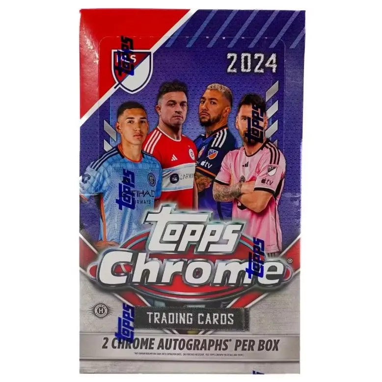 2024 Topps MLS Major League Soccer Chrome Hobby Box