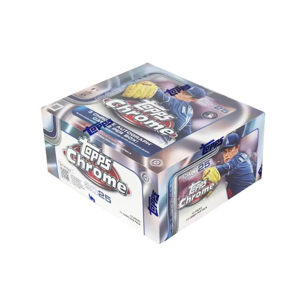 2025 Topps Chrome Baseball Hobby Jumbo Box