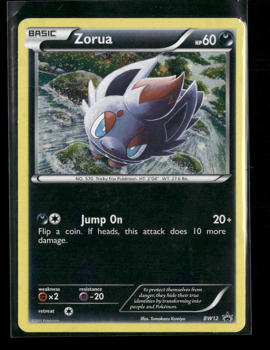 Zorua Black and White Promos #BW12