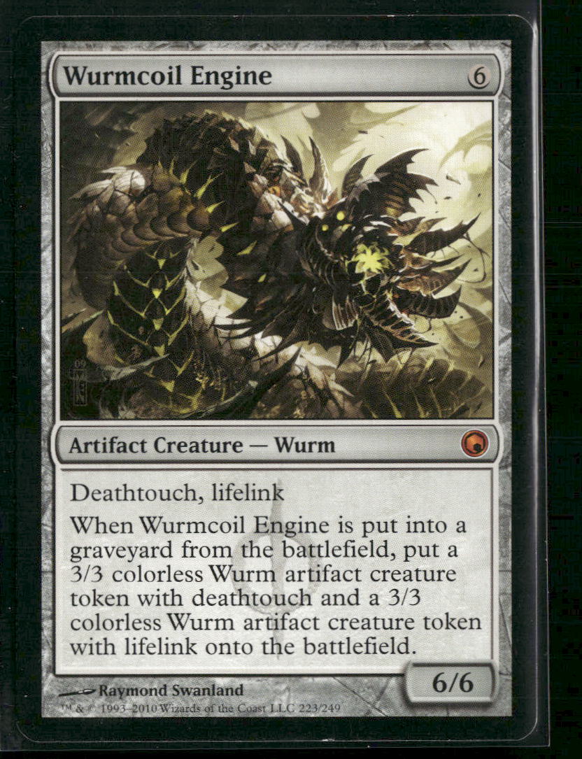 Wurmcoil Engine Scars of Mirrodin #223