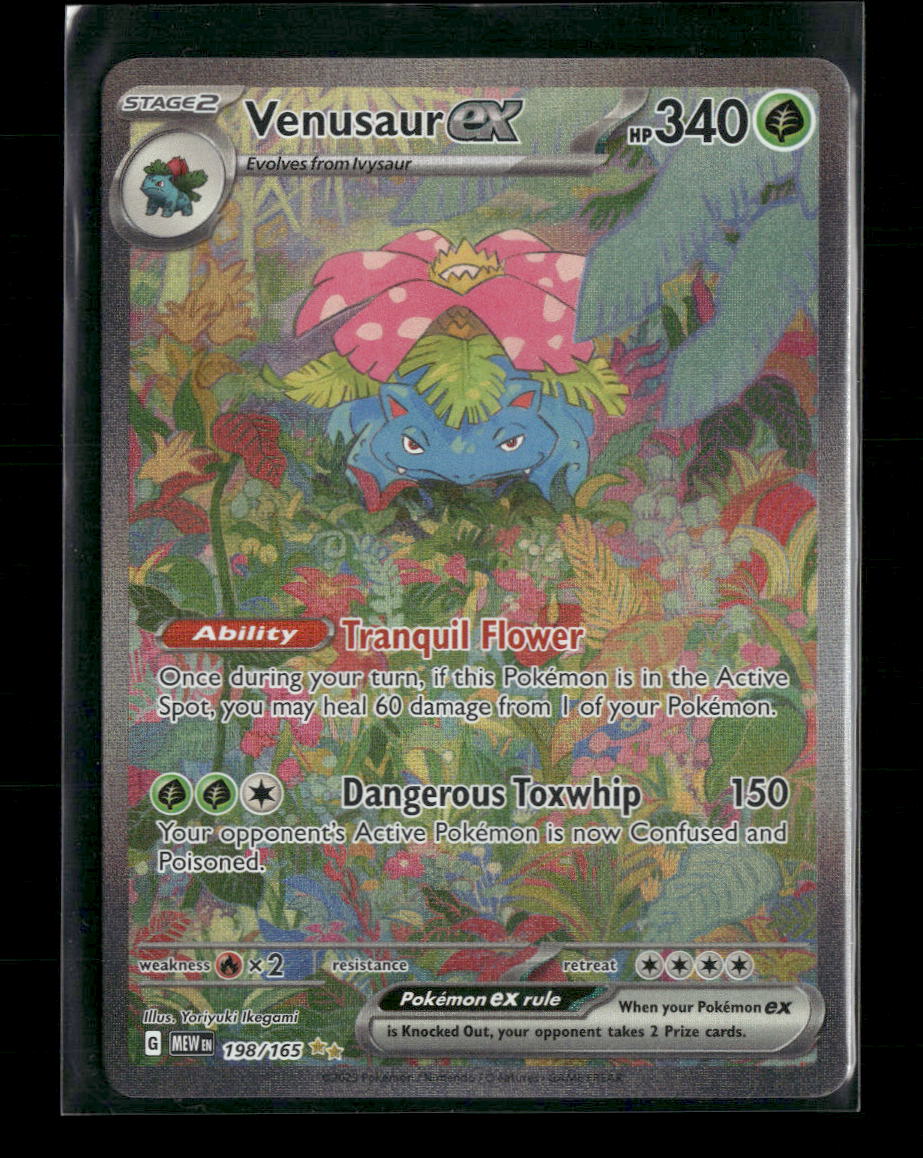 Venusaur ex SV: Scarlet & Violet 151 #198/165