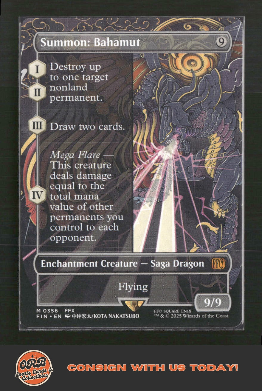 Summon: Bahamut (Borderless) FINAL FANTASY #356