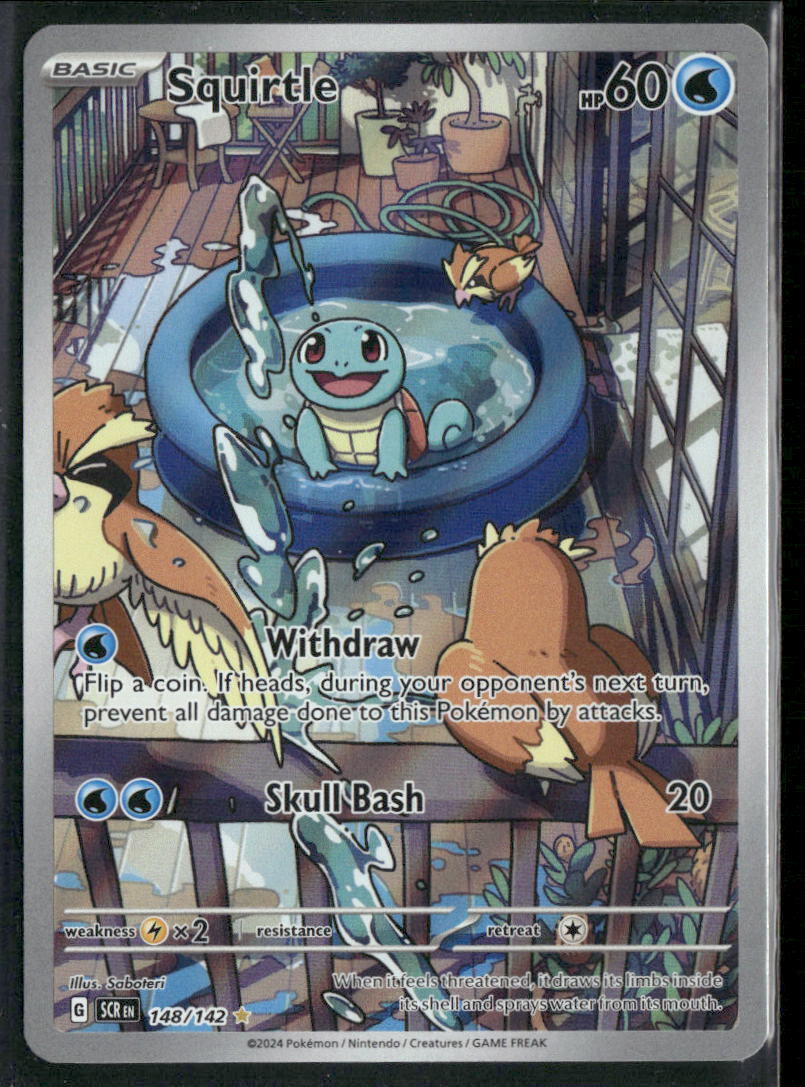 SV07: Stellar Crown #148/142 Squirtle