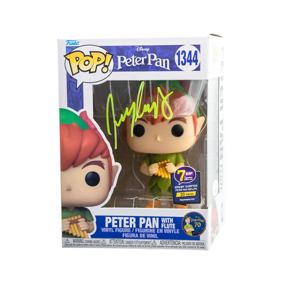 7 Days of Disney Signature Series - Day 3 - Peter Pan & Wendy - Jeremy Sumpter Peter Pan w/Flute Pop - nodiscount