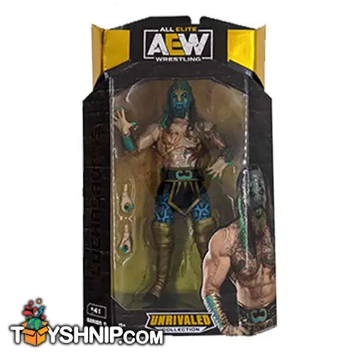 AEW All Elite Wrestling Unrivaled Collection Action Figure - Select Figure(s) - #41 Luchasaurus - Action & Toy Figures