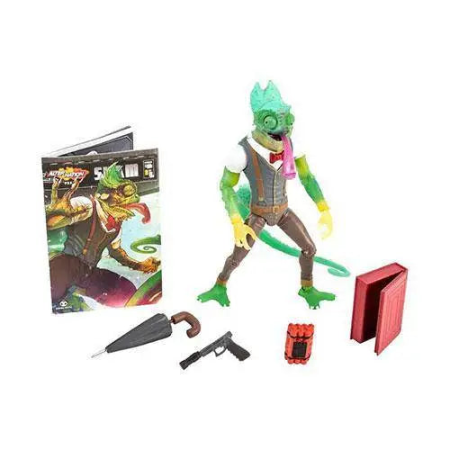Alter Nation - Sham - 5.5 Inch Action Figure (With Free Comic Book) - Toys & Games