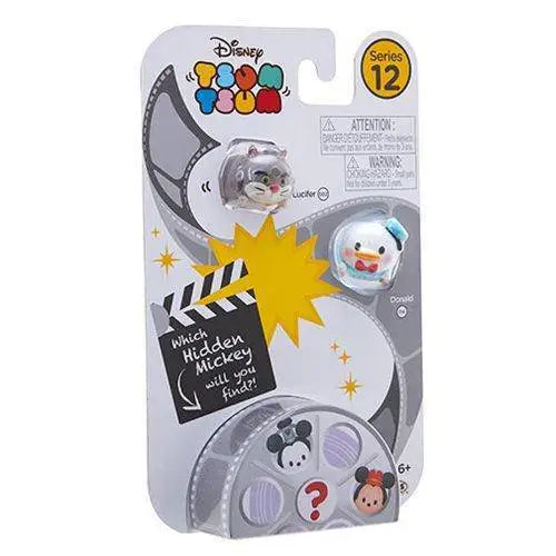 Disney Tsum Tsum 3-Pack Mini-Figures Wave 12 - Select Figure(s) - Lucifer & Donald - Toys & Games
