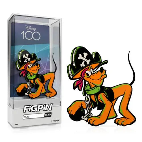 FiGPiN Enamel Pin - Disney D100 Exclusive Edition - Select Figure(s) - #1530 - Pluto - Action Figure
