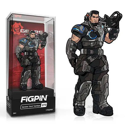 FiGPiN Enamel Pin - Gears of War - Select Figure(s) - #273 - Dominic ’Dom’ Santiago - Brooches & Lapel Pins