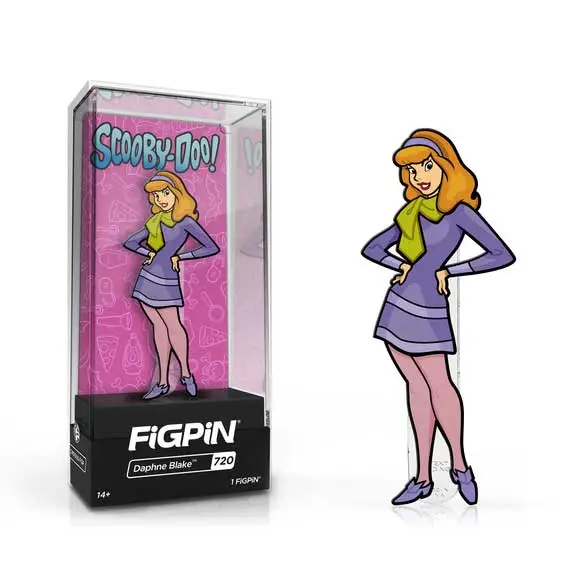FiGPiN Enamel Pin - Scooby-Doo! - Select Figure(s) - #720 - Daphne Blake - Brooches & Lapel Pins