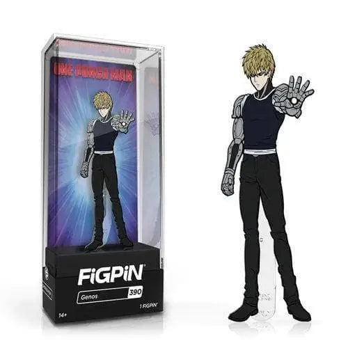 FiGPiN - One Punch Man - Enamel Pin - Select Figure(s) - #390 - Genos - Toys & Games