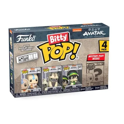 Funko Avatar: The Last Airbender Bitty Pop! Mini-Figure 4-Pack - Select Set(s) - Action Figure