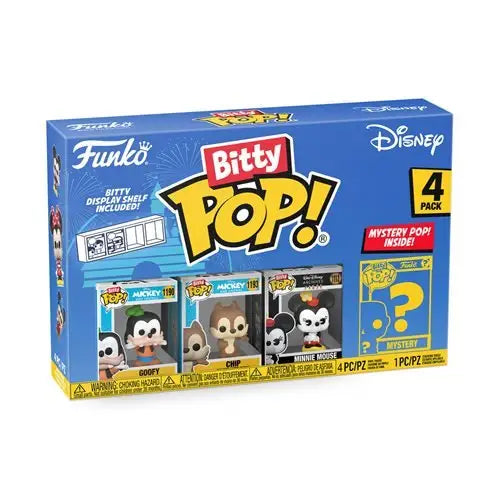 Funko Bitty Pop! Disney Classics Mini-Figure 4-Pack - Select Set(s) - Goofy - Action Figure