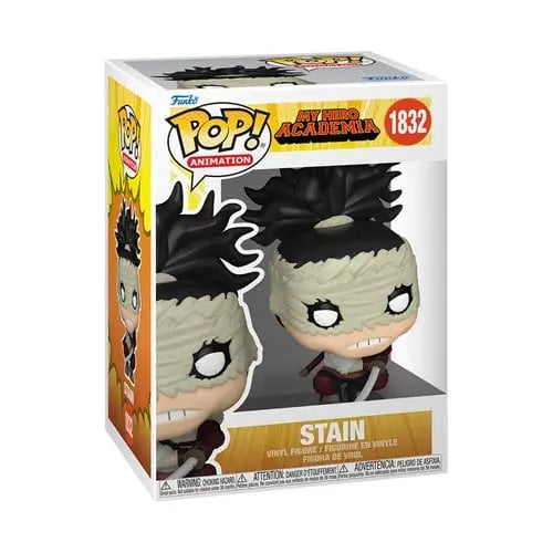 Funko Pop! Animation - My Hero Academia Vinyl Figure - Select Figure(s) - #1832 Stain - Toys & Games
