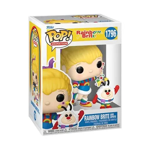 Funko Pop! Animation - Rainbow Brite Vinyl Figure - Select Figure(s) - #1796 - Rainbow Brite and Sprite - Action Figure