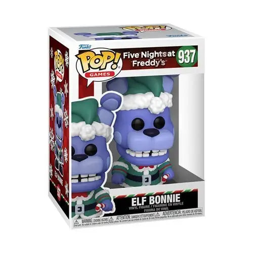 Funko Pop! Games - Five Nights at Freddy’s Holiday - Select Vinyl Figure(s) - Elf Bonnie (937) - Toys & Games