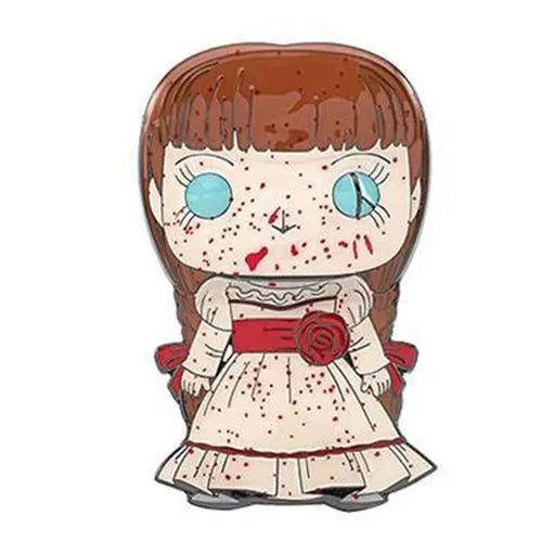 Funko Pop!- Horror Large Enamel Pin - Select Figure(s) - 03 Annabelle - Brooches & Lapel Pins