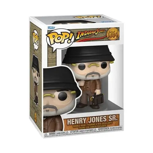 Funko Pop! - Indiana Jones Bobble Head - Choose your Favorite - Henry Jones Sr. (1354) - Action Figure