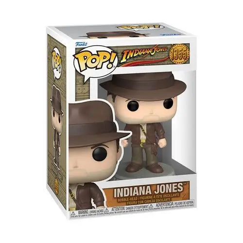 Funko Pop! - Indiana Jones Bobble Head - Choose your Favorite - Indiana Joines Jacket (1355) - Action Figure