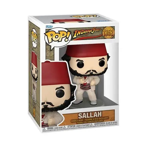 Funko Pop! - Indiana Jones Bobble Head - Choose your Favorite - Sallah (1352) - Action Figure