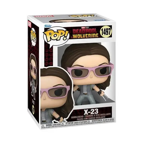 Funko Pop! Marvel - Deadpool & Wolverine Movie Vinyl Figures - Select Figure(s) - #1497 - X-23 - Action Figure