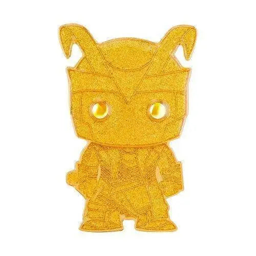 Funko Pop!- Marvel Large Enamel Pin - Select Figure(s) - 05 (Chase) Loki - Toys & Games