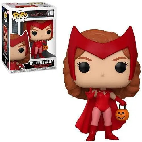 Funko Pop! - Marvel WandaVision Vinyl Figures - Select Figure(s) - 715 - Halloween Wanda - Action Figure