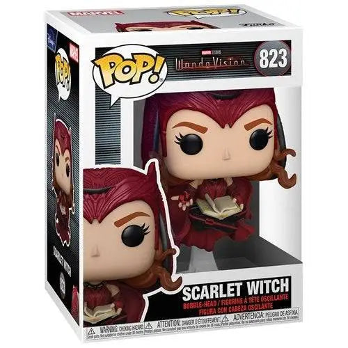 Funko Pop! - Marvel WandaVision Vinyl Figures - Select Figure(s) - 823 - Scarlet Witch - Action Figure