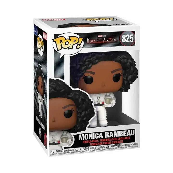 Funko Pop! - Marvel WandaVision Vinyl Figures - Select Figure(s) - 825 - Monica Rambeau - Action Figure