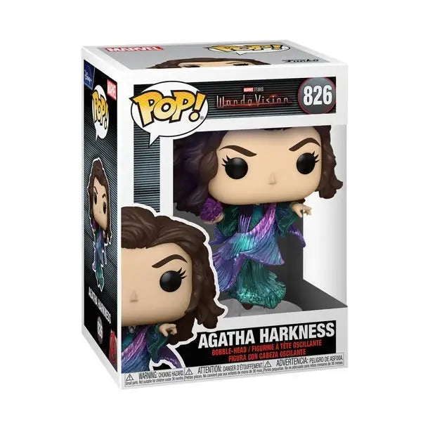 Funko Pop! - Marvel WandaVision Vinyl Figures - Select Figure(s) - 826 - Agatha Harkness - Action Figure