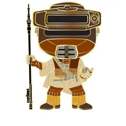 Funko Pop! Star Wars - Return of the Jedi - Large Enamel Pin - Select Figure(s) - 15 Boushh Leia - Brooches & Lapel Pins