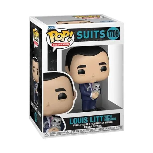 Funko Pop! Television - NBCU (Superstore/Suits) Vinyl Figures - Select Figure(s) - #1709 - Louis Litt with Mikado