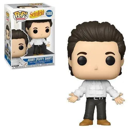 Funko Pop! Television - Seinfeld Vinyl Figures - Select Figure(s) - 1088 - Jerry (Puffy Shirt) - Action Figure
