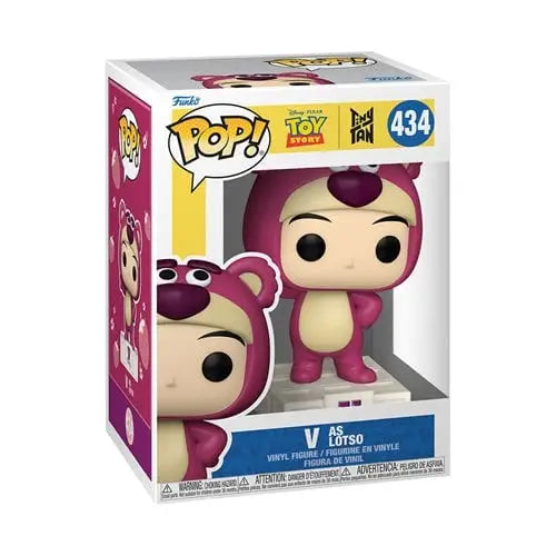 Funko Pop! - Toy Story x TinyTAN BTS Vinyl Figure - Select Figure(s) - #434 V as Lotso - Action Figure