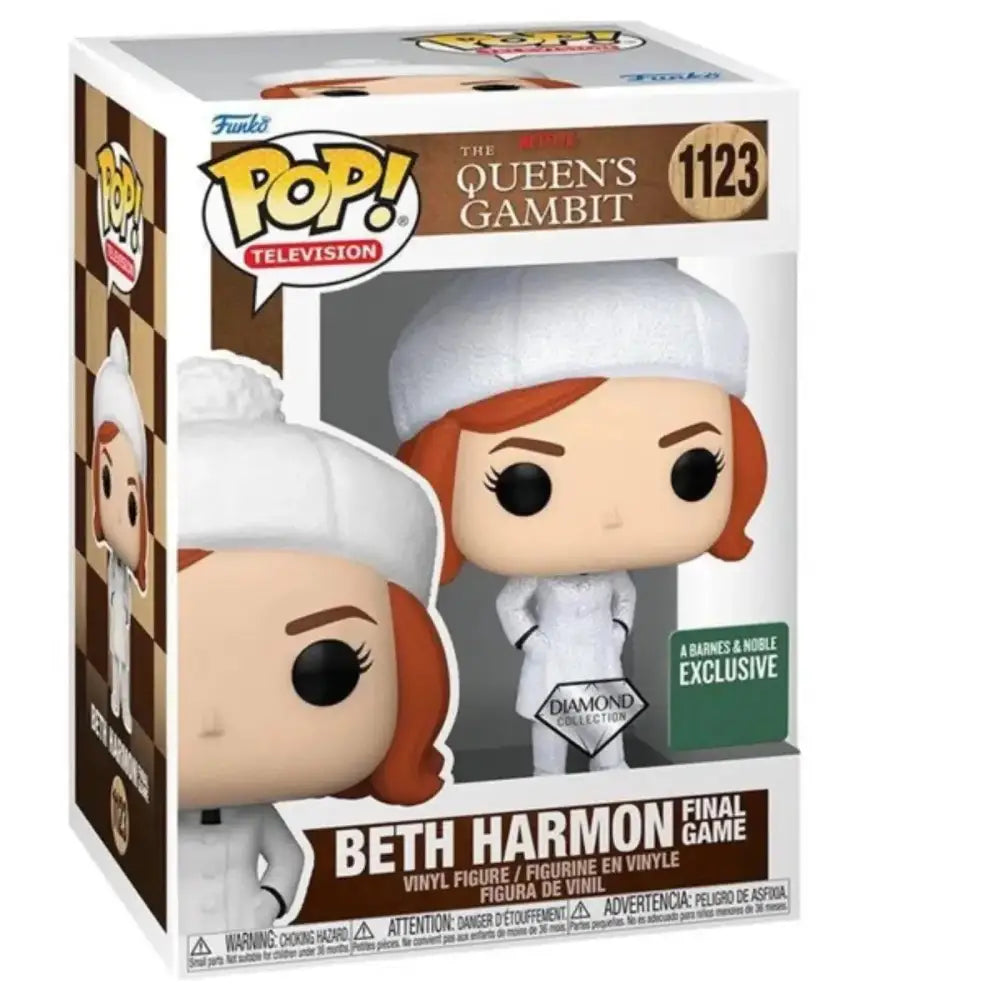 Funko Pop! TV - Queen’s Gambit Vinyl Figure - Select Figure(s) - #1123 Beth Harmon (Final Game) - Action Figure