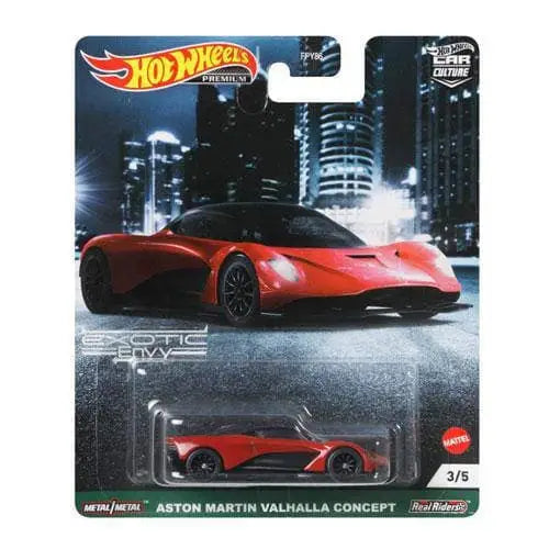 Hot Wheels Car Culture Exotics - Select Vehicle(s) - 3/5 Aston Martin Valhalla Concept - Action Figure