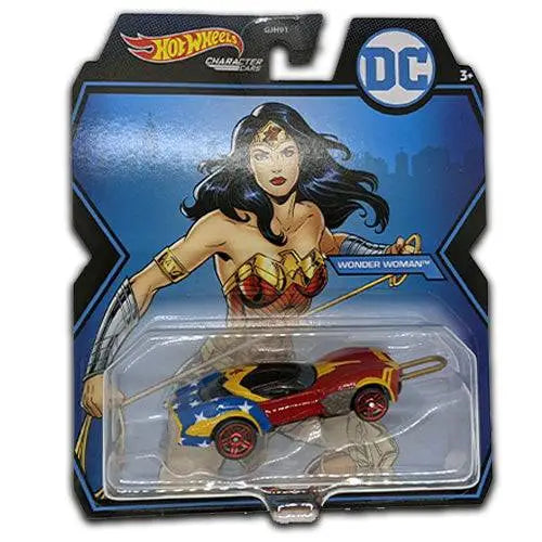 Hot Wheels DC Comics Character Cars - Select Vehicle(s) - Wonder Woman - Action Figure