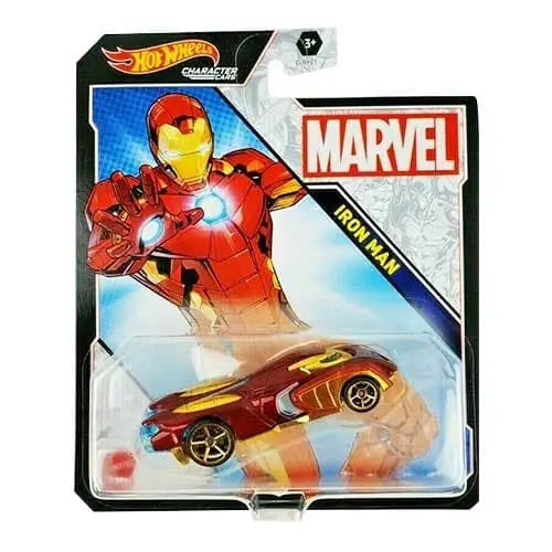 Marvel Hot Wheels Character Car - Select Vehicle(s) - Iron Man - Action Figure