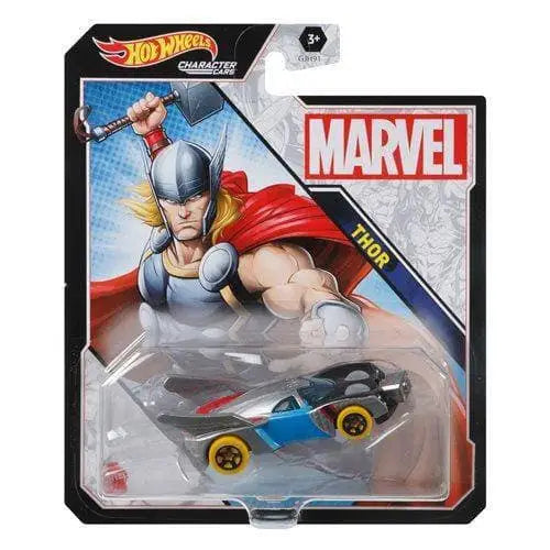 Marvel Hot Wheels Character Car - Select Vehicle(s) - Thor - Action Figure