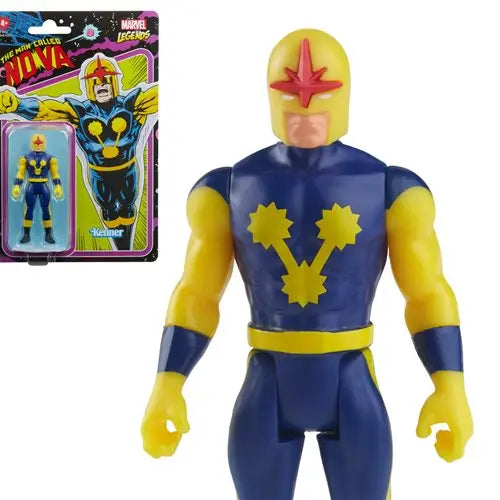 Marvel Legends Retro 375 Collection 3 3/4-Inch Action Figure - Select Figure(s) - Nova - Action & Toy Figures