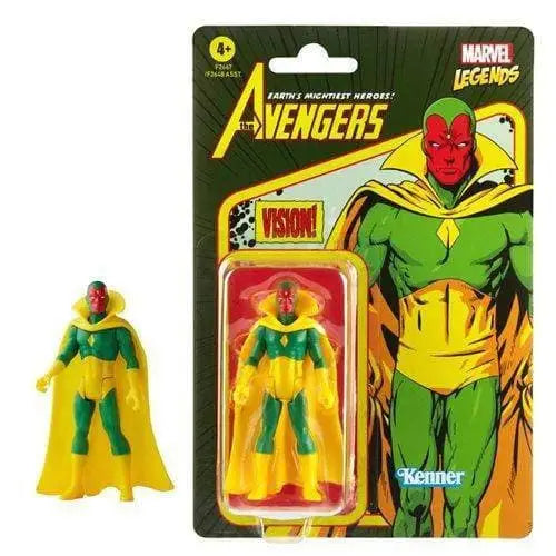 Marvel Legends Retro 375 Collection 3 3/4-Inch Action Figure - Select Figure(s) - Vision - Action & Toy Figures