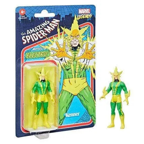 Marvel Legends Retro 375 Collection 3 3/4-Inch Action Figure - Select Figure(s) - Electro - Action & Toy Figures