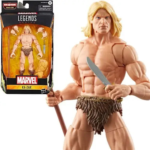 Marvel Legends Zabu Series 6-Inch Action Figure - Select Figure(s) - Ka-Zar - Action & Toy Figures